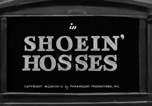 Shoein' Hosses