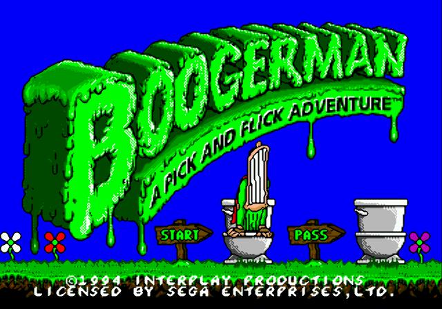 Boogerman: A Pick And Flick Adventure