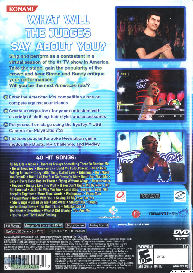 Karaoke Revolution presents: American Idol