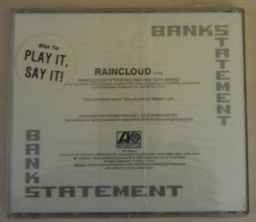 Raincloud (CD Promo)