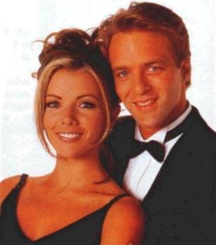 Roark Critchlow and Christie Clark