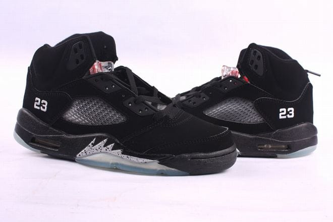 jordan 5 all black for men