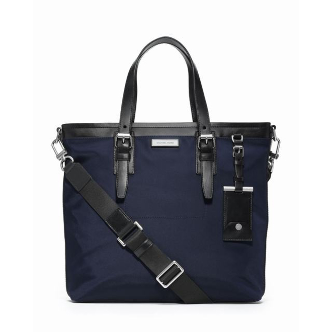 Navy nylon Michael Kors Nylon Tote