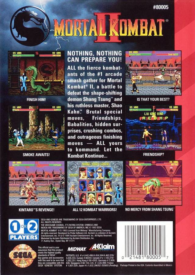 Mortal Kombat II