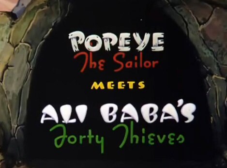 Popeye the Sailor Meets Ali Baba's Forty Thieves