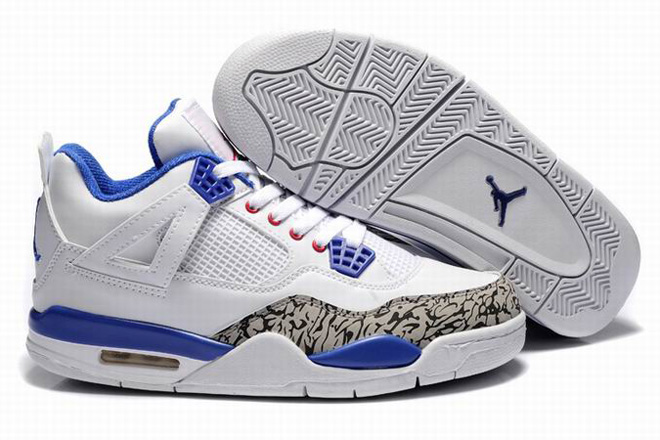 Nike Air Jordan IV 4 True Blue 2012 Mens Shoes