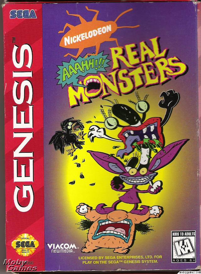 Nickelodeon: Aaahh!!! Real Monsters