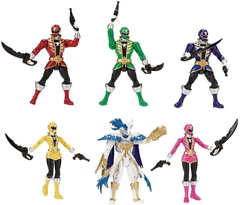 Power Rangers Super Megaforce 5-inch Figure 6-Pack