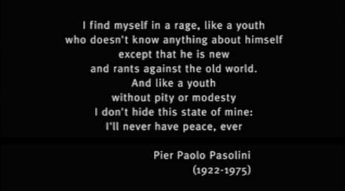 Pier Paolo Pasolini