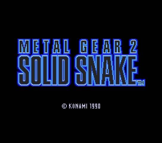 Metal Gear 2: Solid Snake