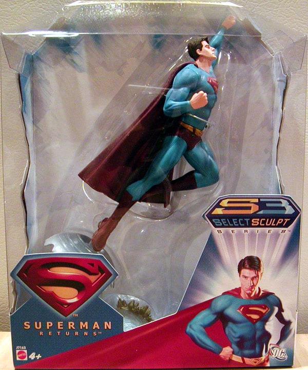 Superman Returns Select Sculpture - Metropolis Rising