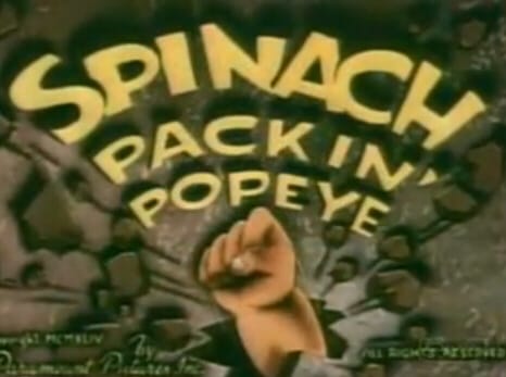 Spinach Packin' Popeye