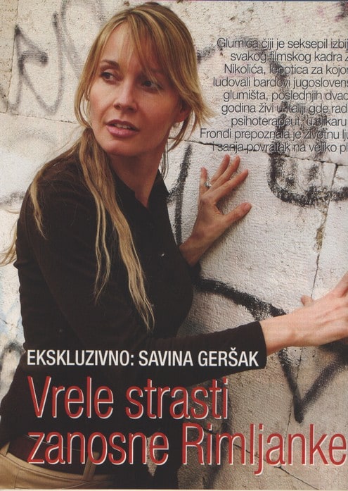 Savina Gersak.
