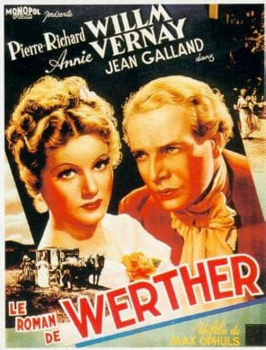 Le roman de Werther