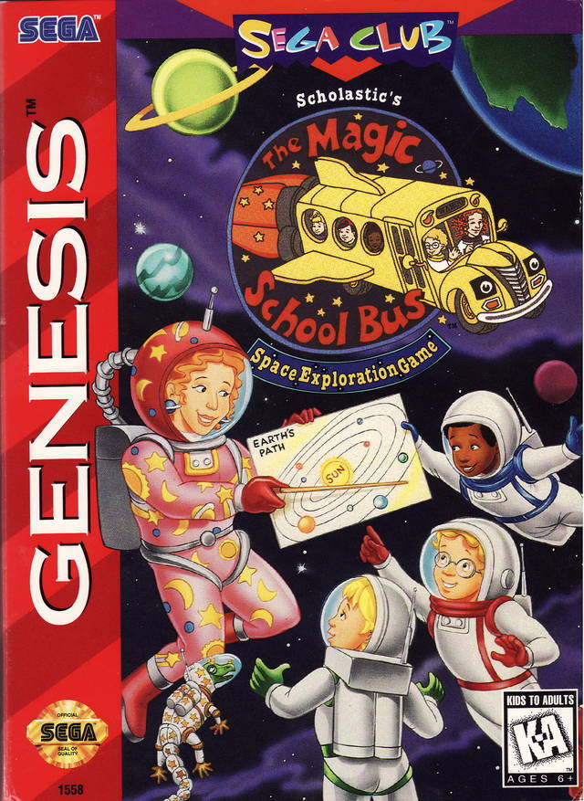 Magic School Bus: Space Exploration Game