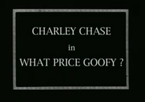 What Price Goofy?