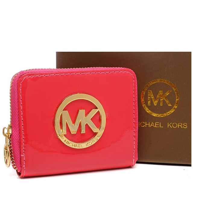 Michael Kors Multicolorfunction Logo Large Rose Wallet