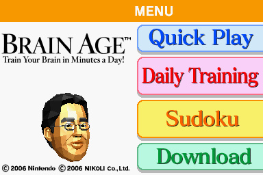 Brain Age: Train Your Brain in Minutes a Day!