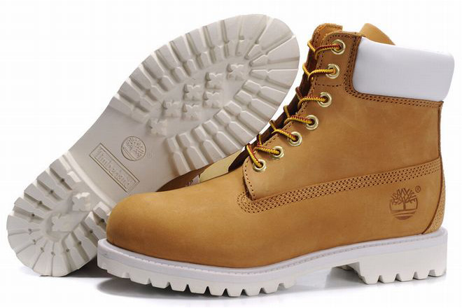 Timberland 6 Premium Waterproof Boot Wheat White