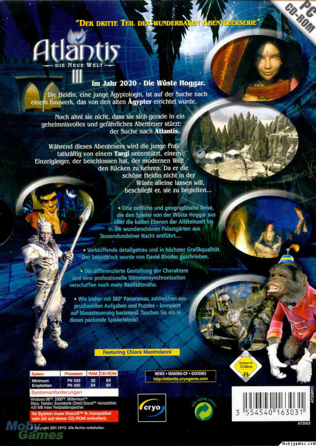 Atlantis III: The New World (aka Beyond Atlantis II)