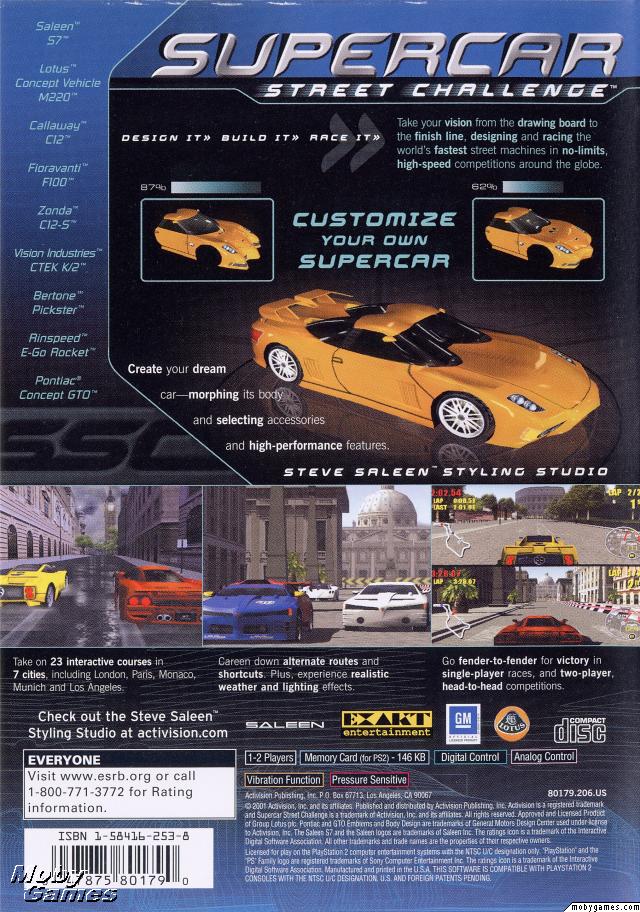 Supercar Street Challenge