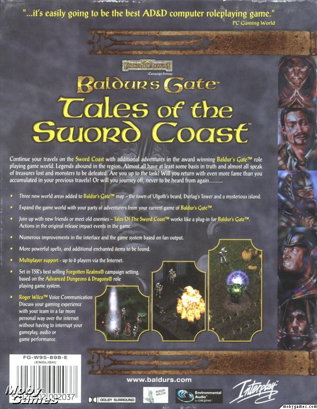 Baldur's Gate: Tales of the Sword Coast