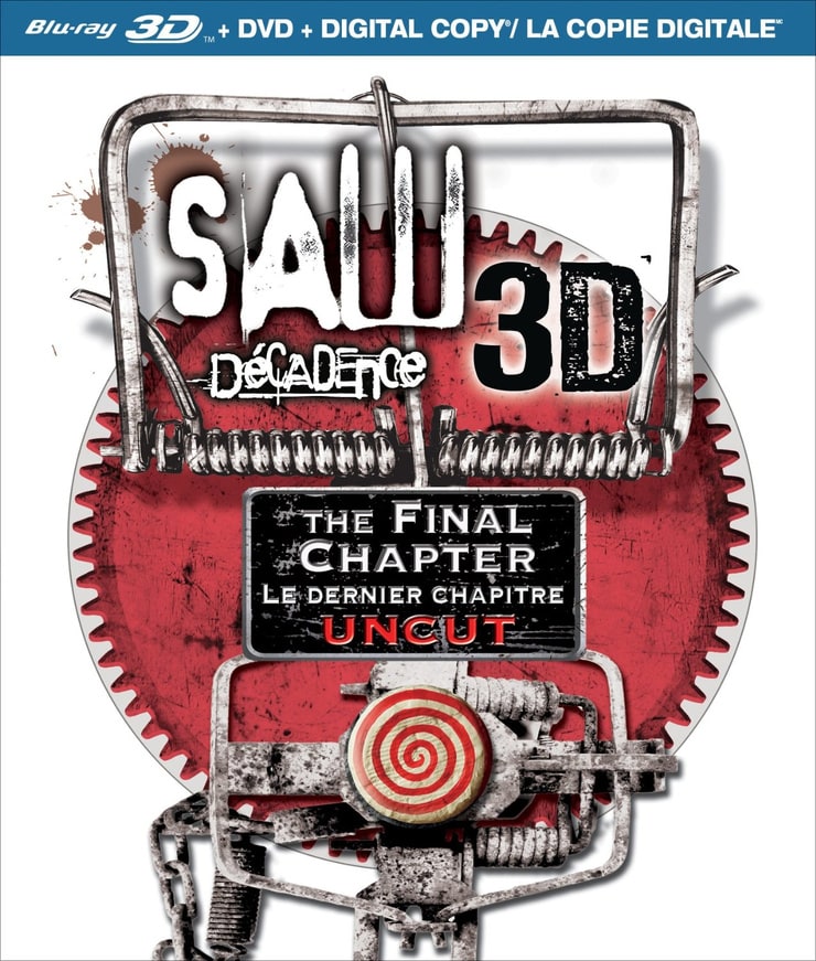 Saw 3D: The Final Chapter (Blu-ray 3D + DVD + Digital Copy) (Uncut)