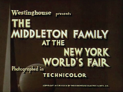 The Middleton Family at the New York World's Fair