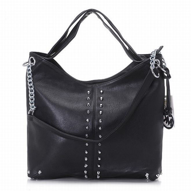 Michael Kors Uptown Astor Shoulder Tote Black