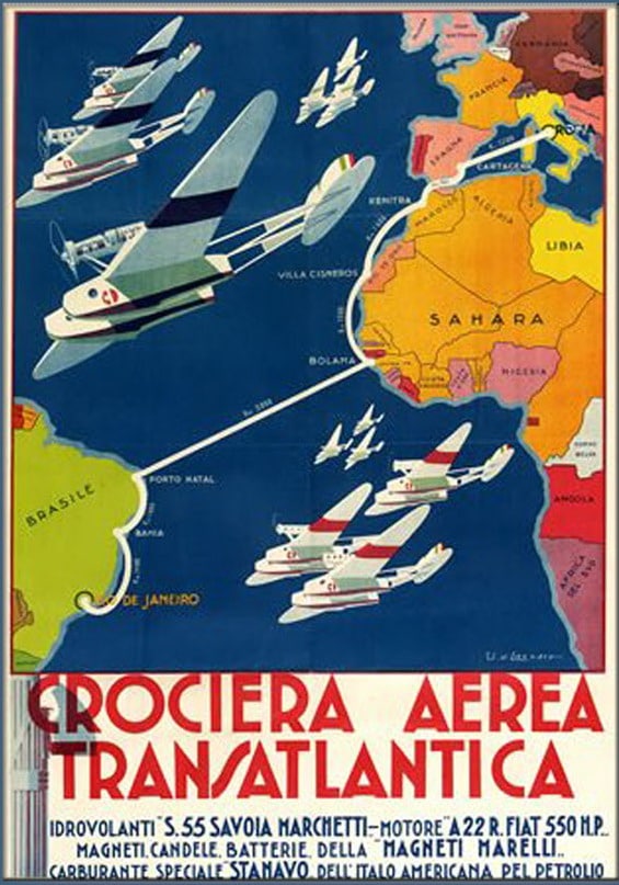 Crociera Aerea Italia-Brasile