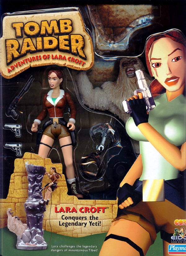 Tomb Raider: Lara Croft Conquers the Legendary Yeti Action Figure