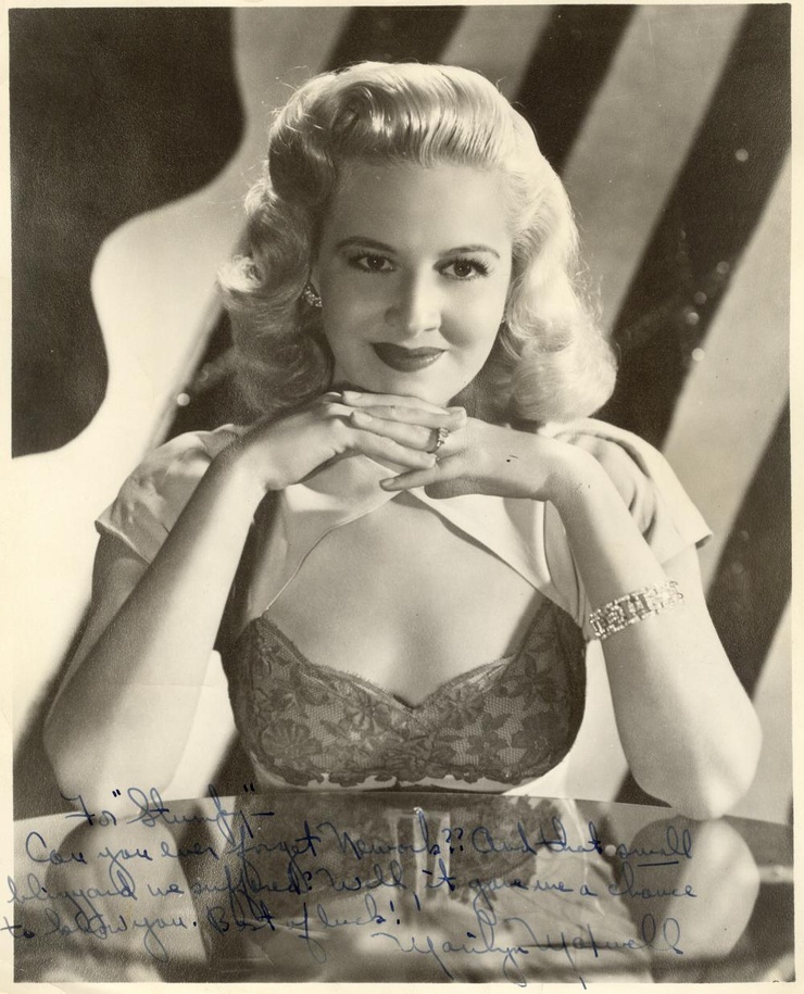 Marilyn Maxwell Marilyn Maxwell
