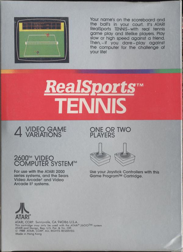 RealSports Tennis