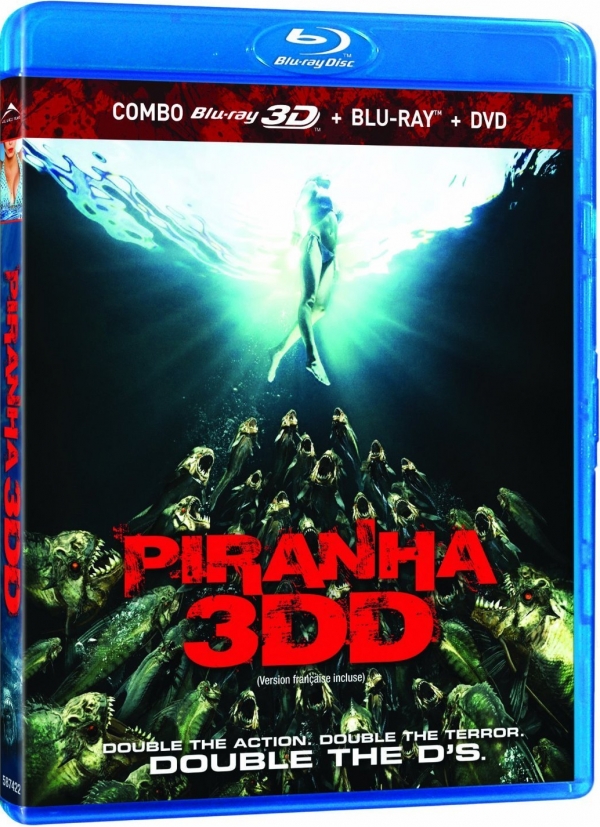 Piranha 3DD (Blu-ray 3D + Blu-ray + DVD)