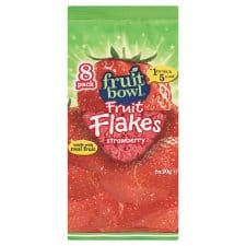 Fruit Bowl Strawberry Fruit Flakes