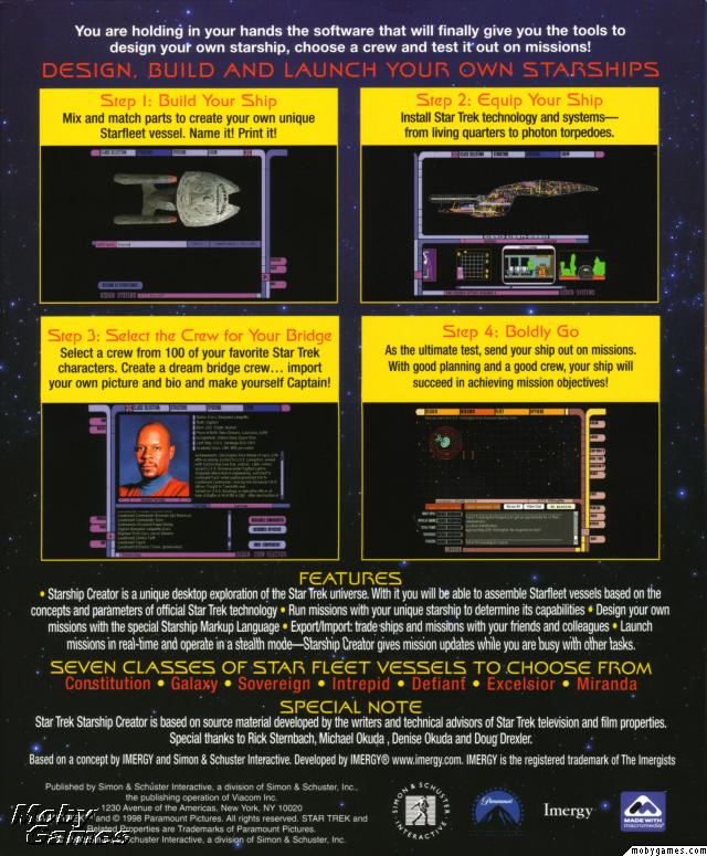 Star Trek: Starship Creator