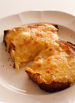 Melted Cheese on Toast