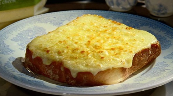 Melted Cheese on Toast