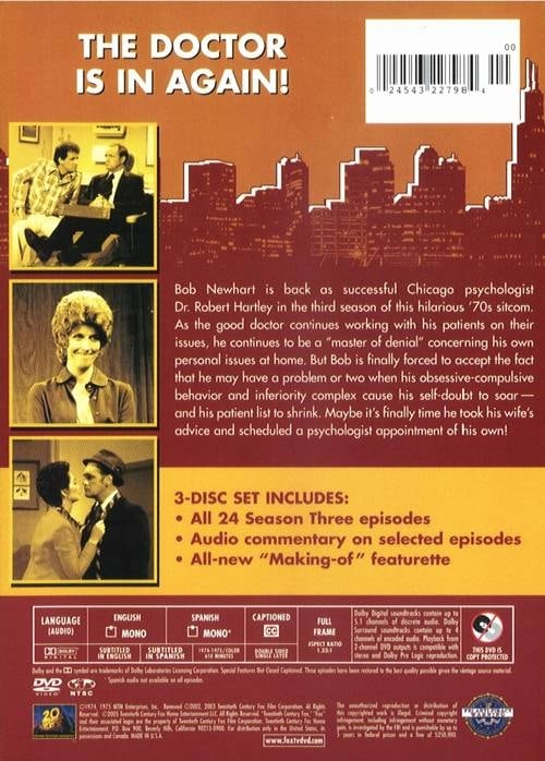 The Bob Newhart Show - The Complete Third Season
