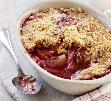 Rhubarb Crumble Rhubarb Crumble