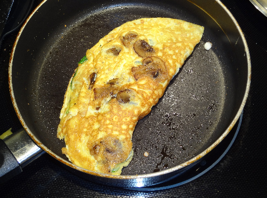 Mushroom Omelette Mushroom Omelette