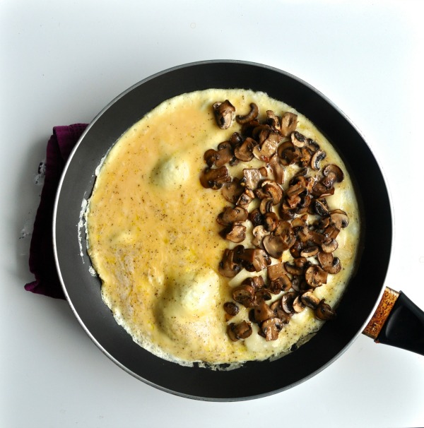 Mushroom Omelette Mushroom Omelette
