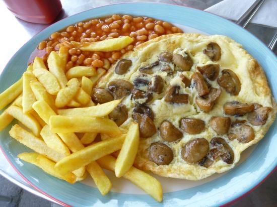 Mushroom Omelette Mushroom Omelette