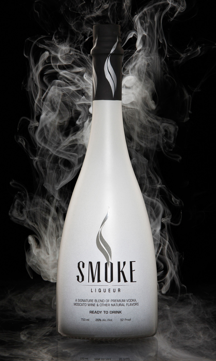 Picture of smoke vodka liqueur