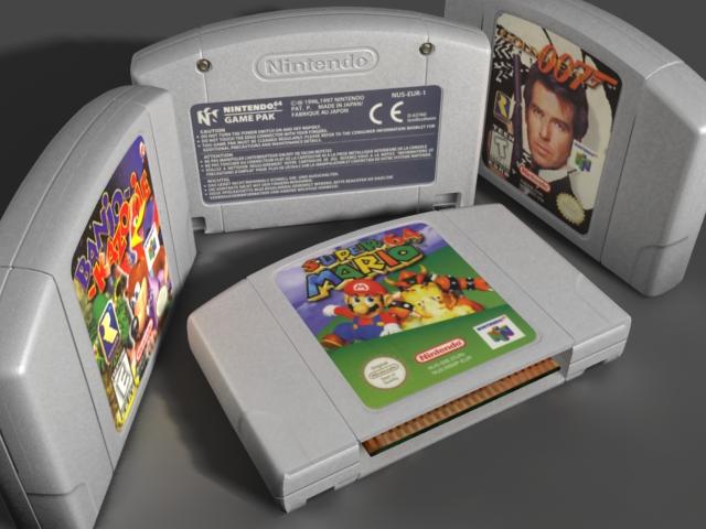 Picture Of Nintendo 64 Cartridges