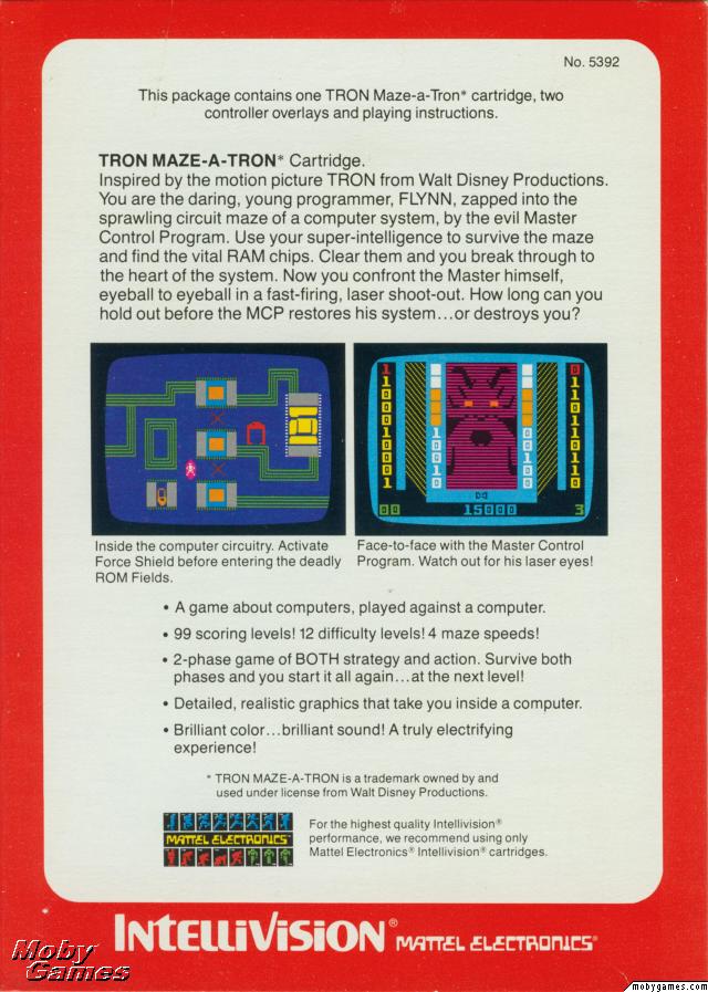 Picture of TRON: Maze-A-Tron