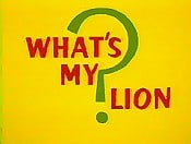 What's My Lion?