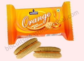 Orange Cream Biscuits