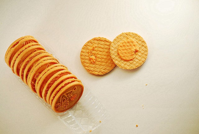 Orange Cream Biscuits