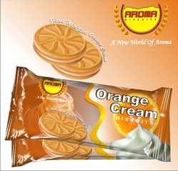 Orange Cream Biscuits